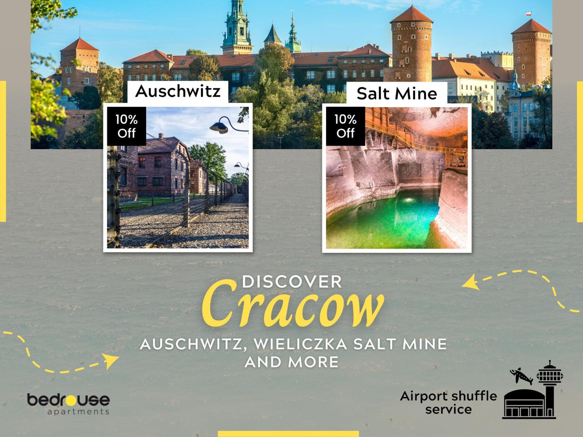 Modern Apartment With Air Conditioning, Old Town & Vistula River 克拉科夫 外观 照片